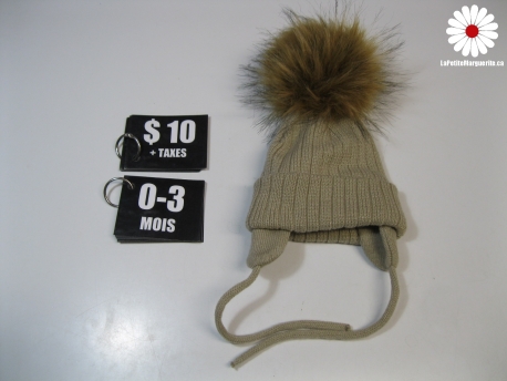 Tuque Mpompon 0-12 mois