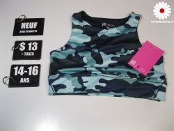 Camisole sports
