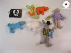 Lot de petites peluches