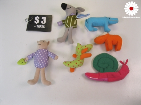 Lot de petites peluches