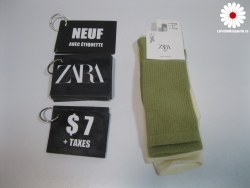 6 paires de bas 13-5 à 4