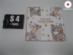 Livre à colorier Chatons
