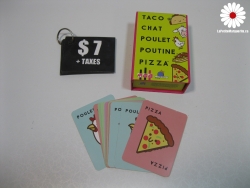 Jeu Taco, chat, poulet, poutine ...