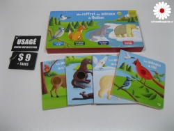 Un coffret des animaux du Québec ( imparfait)