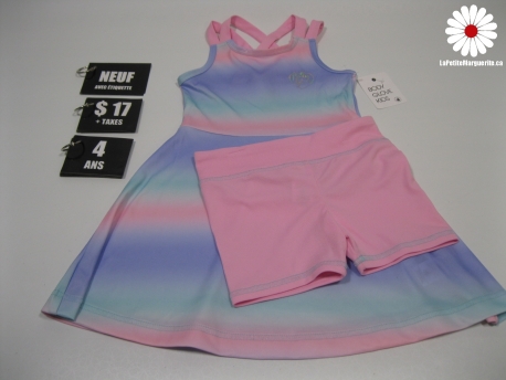 Robe avec shorts