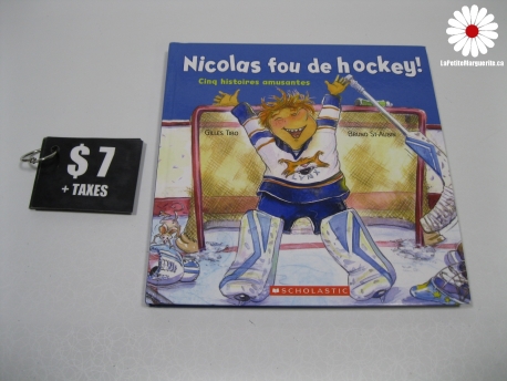 Nicolas fou de hockey