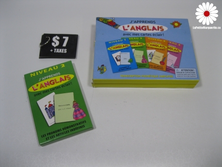 J'apprends l'anglais