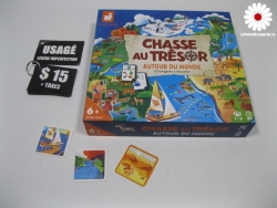 Chasse au trésor autour du monde (imparfait)