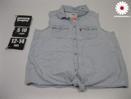 Chemise sans manches