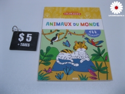 Animaux du monde 144 coloriages