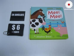 En anglais Moo! Moo!
