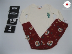 Pyjama 2 pièces Unisexe