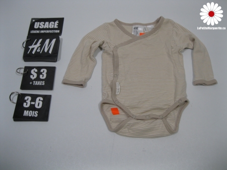 Cache couche manches longues légère imperfetion