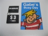 Gabe's busy day ( en anglais)