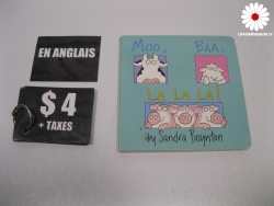 Moo, Baa (en anglais)
