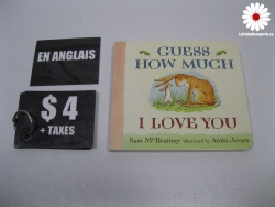 Guess how much (en anglais)