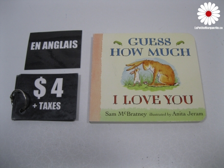 Guess how much (en anglais)