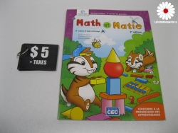 Math et Matie 2 ième année, cahier A, 2 ième édition