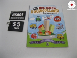 Mon cahier d'autocollants