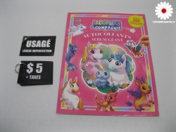 Licorne et compagnie, autocollants. Légère imperfection