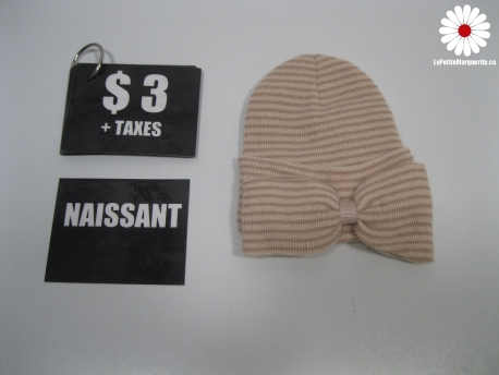 Tuque bébé naissant