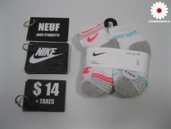 6 paires de bas pointure 7-10