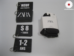 2 paires de bas pointure 11-13