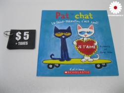 Pat le chat. La Saint-Valentin c'est cool!