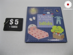 Cherche et trouve pour les bébés. Je m'habille