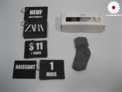 4 paires de bas