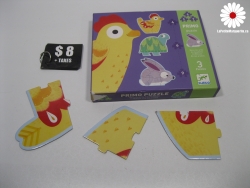 Primo Puzzle À la ferme Djeco