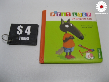 P'tit loup dit toujours non