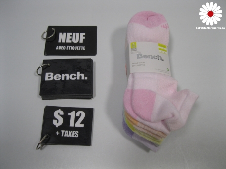 6 paires de bas 7 à 10