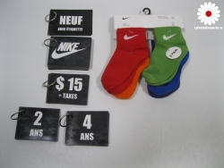 6 paires de bas 7 à 10