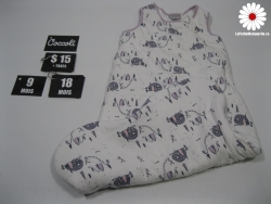 Sac de nuit de 9 à 18 mois