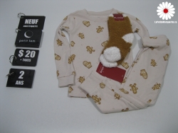 Pyjama 2 pièces avec bas