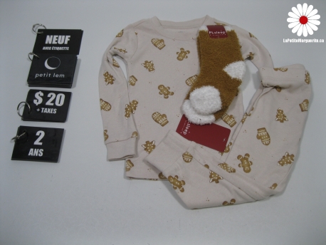 Pyjama 2 pièces avec bas