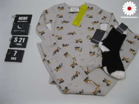 Pyjama 2 pièces avec bas