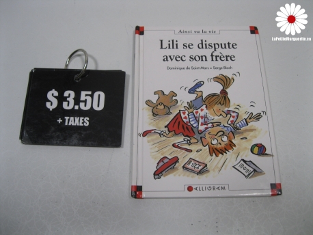 Lili se dispute avec son frère