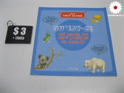 Qu'est-ce qui garde les ours polaires au chaud ?