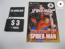 En anglais Spider The story
