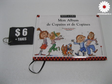 Max et Lili Mon album de copains et copines