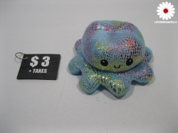 Peluche Pieuvre réversible