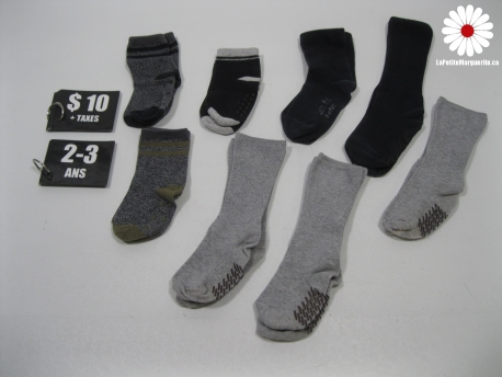 Lot de bas 02-03 ans