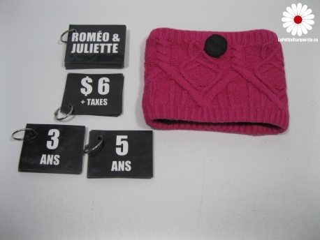 Cache cou 03-05 ans Roméo & Juliette