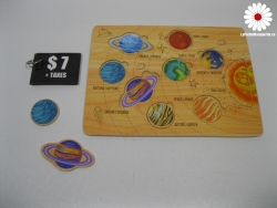 Casse-tête en bois chiffres