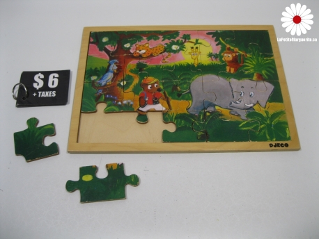 Casse-tête en bois Souliers