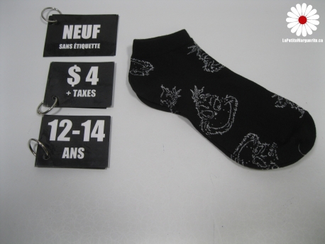 3 paires de bas pointure 6-7.5