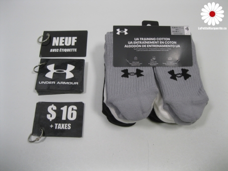 6 paires de bas pointure 10-3