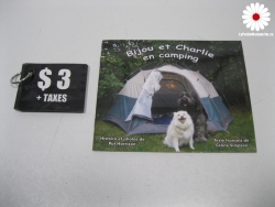 Bijou et Charlie en camping